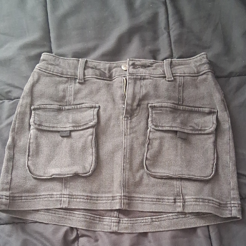 Wild Fable Gray High Low Skirt